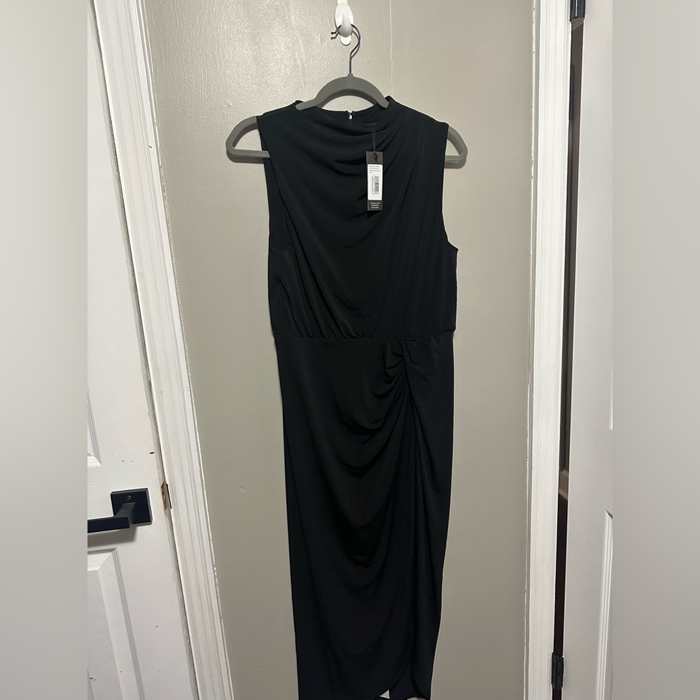 Yumi Kim Black Midi Dress